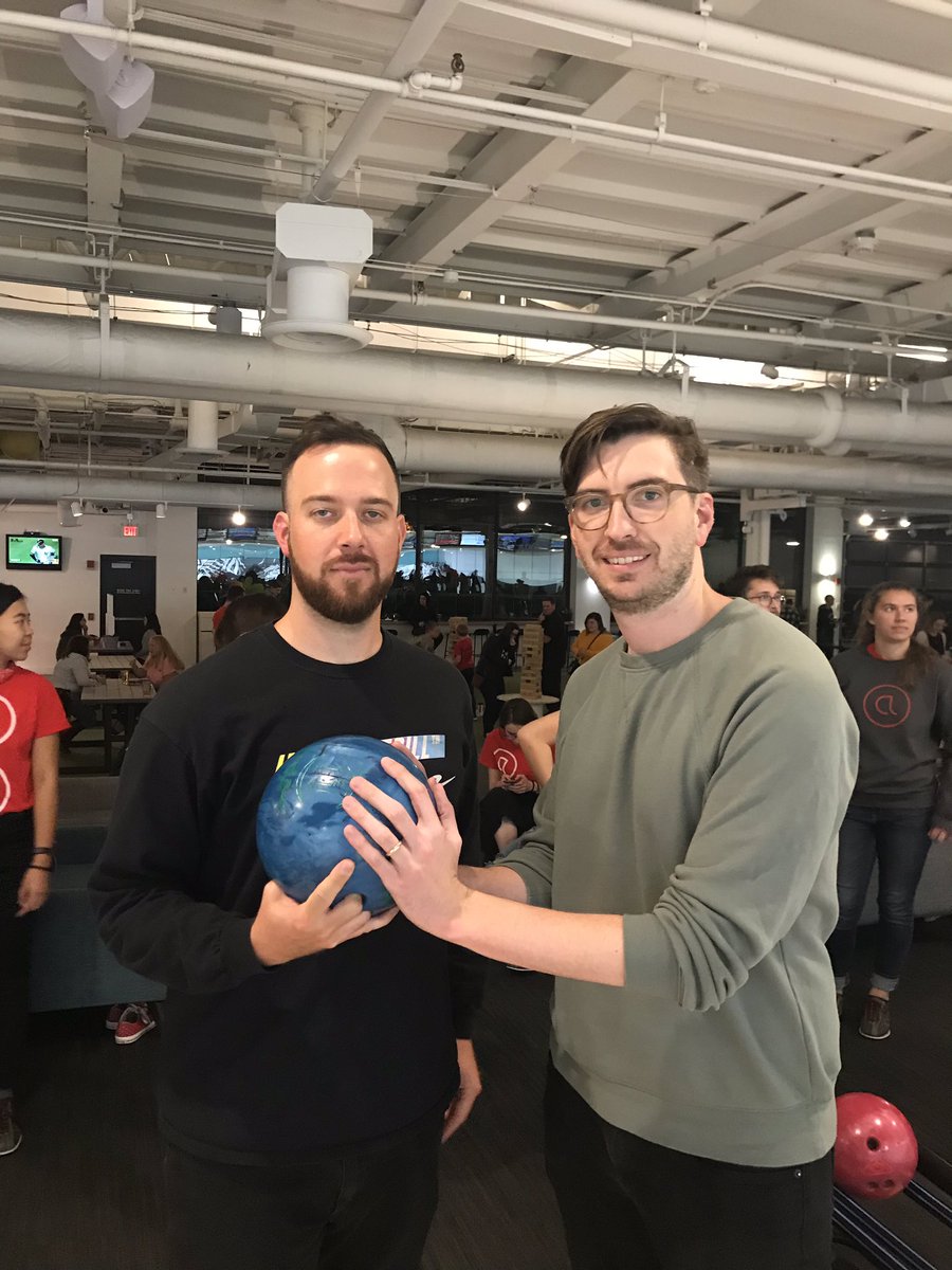 TAW_RIT's tweet photo. Afterparty at Radio Social! Bowling and good times with @jamesconnorsID  @BrianBMadden and the TAW team! See you tomorrow! #TAW19 https://t.co/JPufQJdzWG