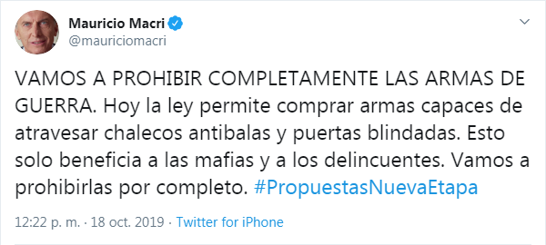 BVSantaFe's tweet photo. Desde #BanderaVecinal rechazamos y repudiamos este nuevo intento del gobierno totalitario y antidemocrático de @mauriciomacri , de pisotear la libertad del pueblo argentino y de dejarlo indefenso ante los delincuentes. https://t.co/Rgf96vWgUz