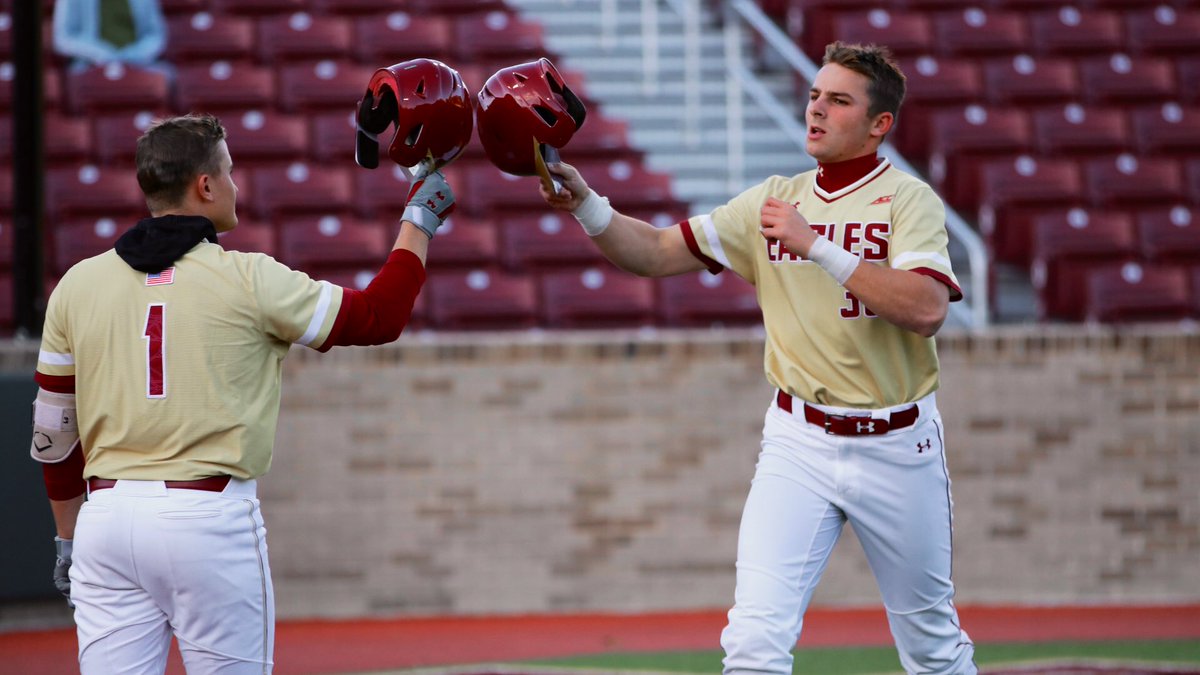BCBirdBall's tweet photo. #Birdball🦅 long ball from both Joe Suozzi and Luke Gold in the bottom of the second today vs. SNHU. https://t.co/X3NwI4Uhw9