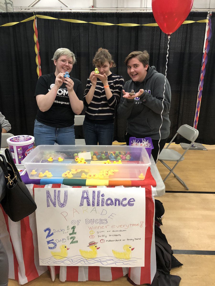 hey everyone, looking for a way to spend your friday night? come down to the Kiernan Center for the second annual Camp Courage Dance Marathon and play the Alliance carnival game!! do it for the kids... (and the ducks)🦆