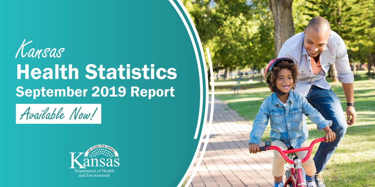 KDHE's tweet image. Find the latest data on asthma, heat-related illness, influenza surveillance, and fireworks injuries in the September issue of the Kansas Health Statistics Report: bit.ly/2J3Se5L
#Epidemiology #PublicHealthInformatics
