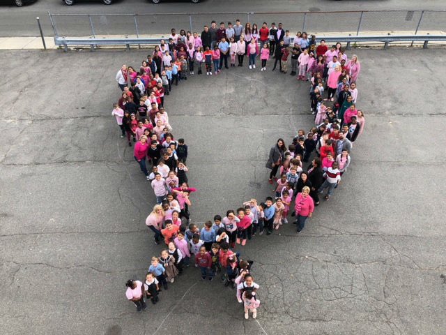 SASEverett's tweet photo. “Wear Pink” today raised $500 for the Ellie Fund. #BreastCancerAwarenessMonth #givingbackwithlouve @bostoncatholic https://t.co/QSif0vFilA