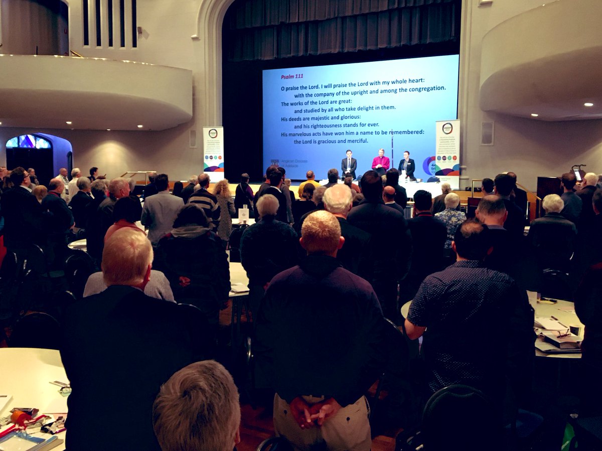 #adlsynod has begun!