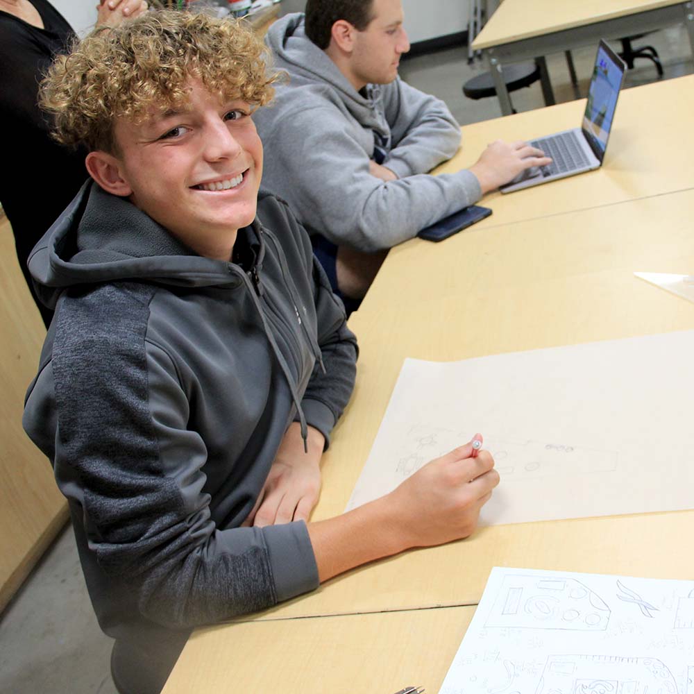 sierracanyon's tweet photo. Honors Architecture is this week’s #LearningForwardFriday spotlight! Each student chose an area of the Upper Campus to redesign. They had to measure, take photographs, interview their peers, & research similar areas at other schools. #WeAreSC #LearningForward #Architecture https://t.co/dlGnmt6eZT