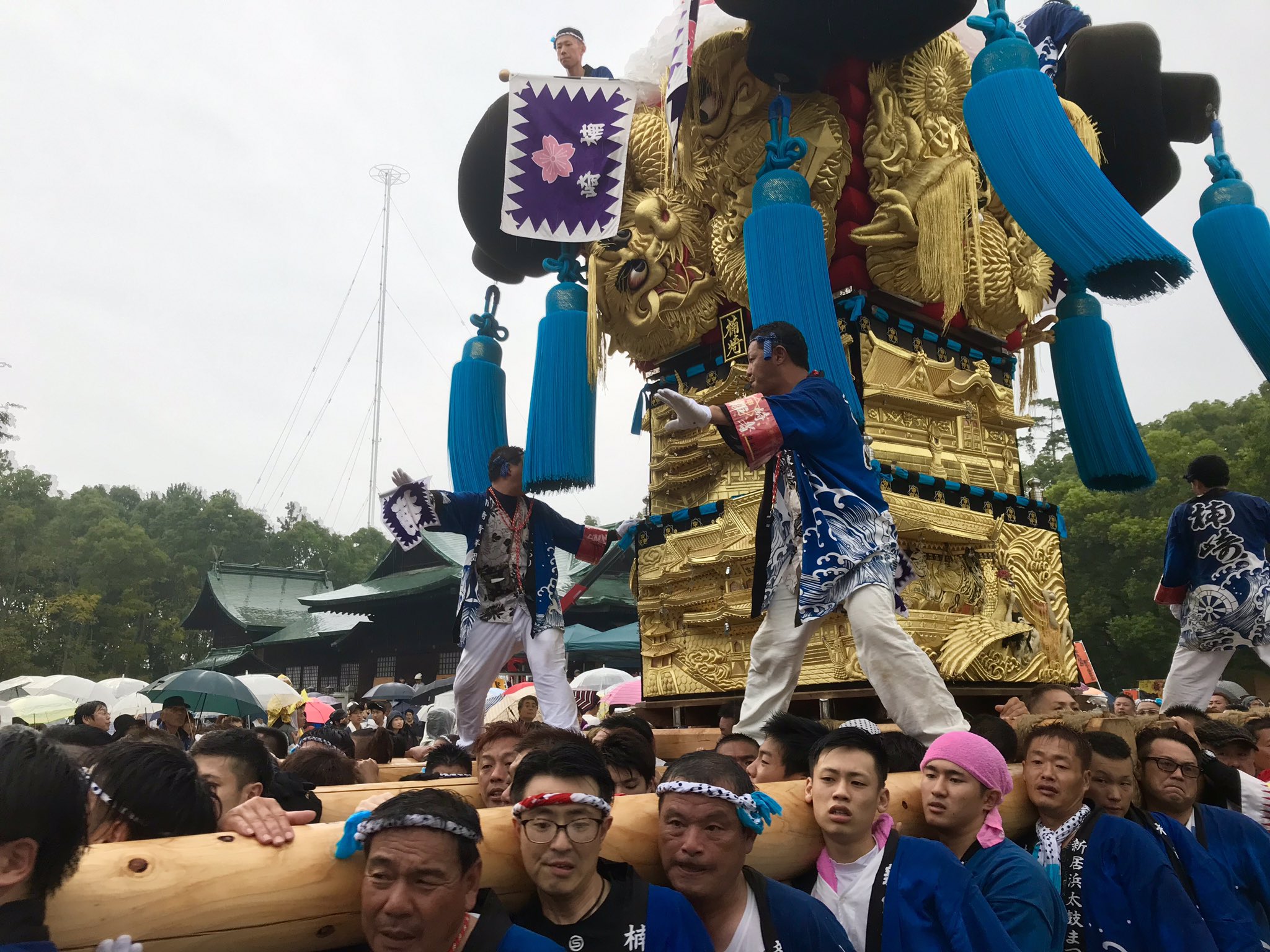 新田太鼓台 - 新田太鼓台 added a new photo — in Shindencho.