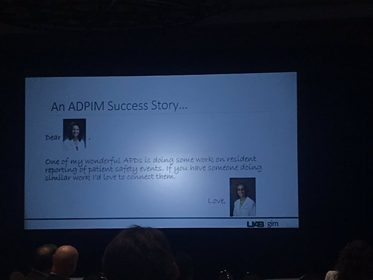 <a href="/starrgazed/">Starr Steinhilber</a> <a href="/michellebr00ks/">Michelle Brooks, MD, SFHM</a> <a href="/LisaWillett13/">Lisa Willett</a> <a href="/scall1200/">Stephanie Call</a> <a href="/AAIMOnline/">AAIM</a> This is what APDIM is all about..creating connections between friends to make amazing things happen. The beginning of a safety event reporting curriculum..