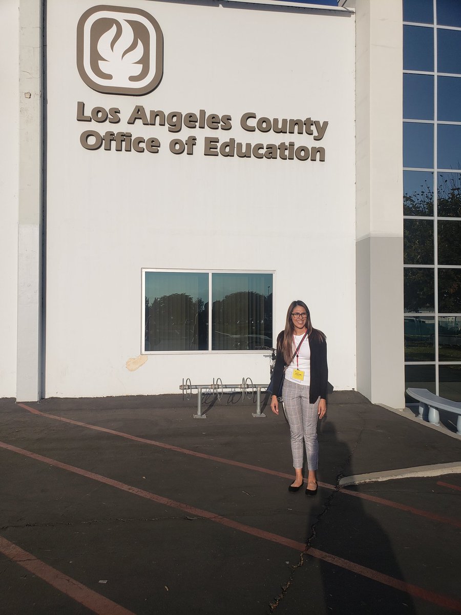 PhysEdPerez's tweet photo. Happy to have one of our Los Nietos Health Education interns Doreen Rodriguez join today's Health &amp; Wellness conference @lacoeinfo 
.
.
#csula
#csula_phsa https://t.co/ErmWPEYWeX