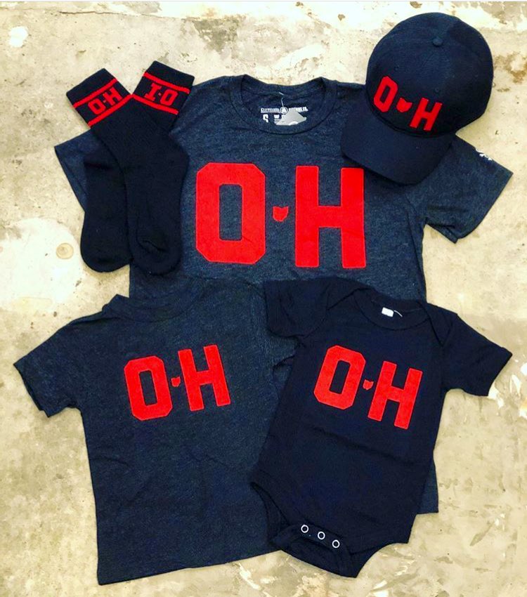 Now the whole gang can cheer on O-H-I-O!!! 

Gear up here -  cleclothingco.com/collections/oh… RETWEET 🙌