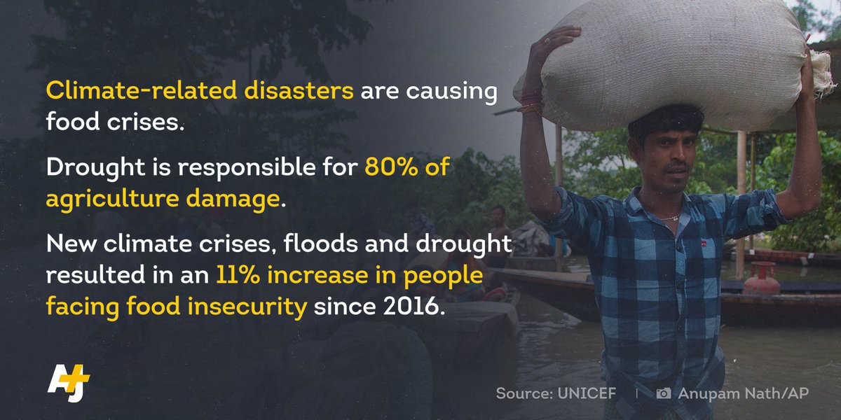 ajplus's tweet photo. At least 1 in every 3 children under the age of 5 is not growing well due to malnutrition, according to a new @UNICEF report.

Here are some facts about child malnutrition around the world: https://t.co/a5YH9Df4PE