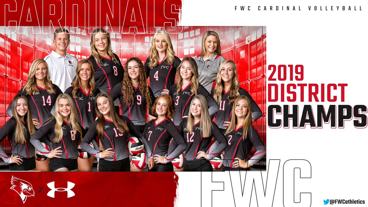 FWCathletics's tweet image. 🏐District Champs! 6-0 in District! #BBCG