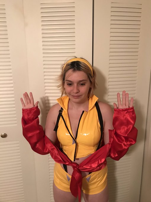 Still need the wig and makeup but this is my first try on!! https://t.co/IZkm4T6ibE