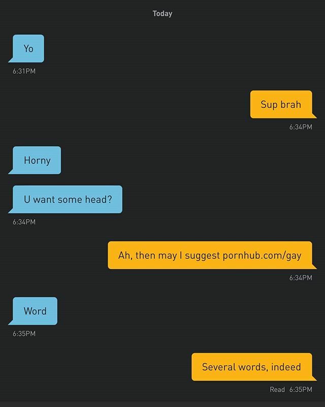 Viridian95's tweet photo. Got this right before the randy bastard blocked me. Haha https://t.co/L13wOObThY https://t.co/BZu5nAguMh