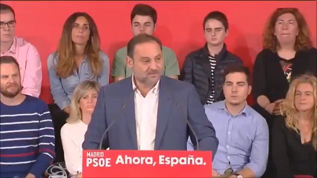 Ábalos: "Lo que está produciéndose en Cataluña es consecuencia de una acción u omisión del gobierno de Rajoy"