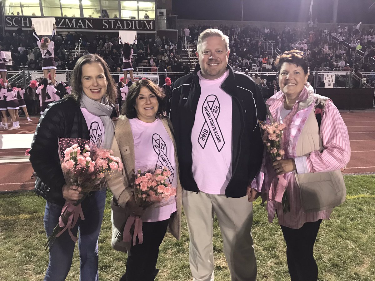 AbingtonSenior's tweet photo. ASHS Breast Cancer Awareness Celebration
No One Fights Alone! https://t.co/WNMSyzUSWu