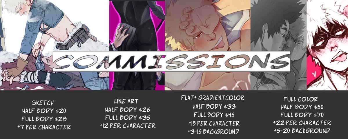 ♡NERD : COMMISSIONS--CLOSED : tweet media