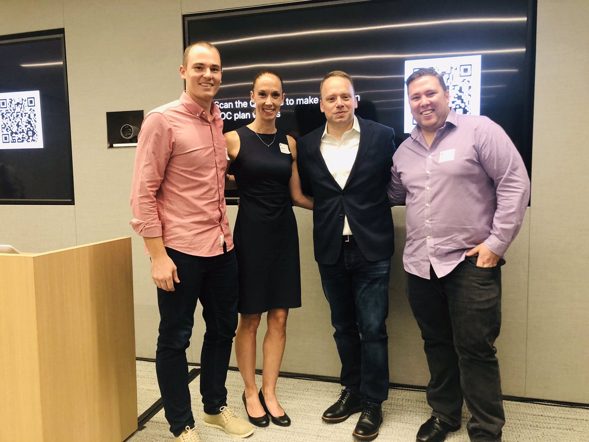 coby_mr's tweet photo. Honoured to share the stage yesterday with these superstars 🌟! Great to catch up @castlestephanie @danielbbudd @toddrose 👏🏻 👏🏻 always inspiring to hear your stories! #endofaverage #inspirecreativity #EveryoneCanCreate #EveryoneCanCode https://t.co/byG2gUY5Bt