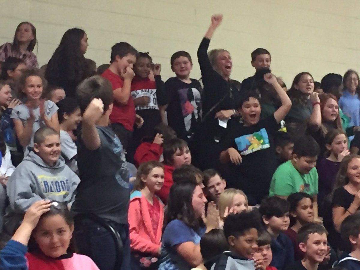 Today was epic! For the first time, our 6th gr Ss won the SpeaRRRit stick at our pep rally. Pumped is an understatement! #myjobrocks #AylorInspires #FCPSInspires #SpartanSpeaRRRit <a href="/Jill_Couturiaux/">Jill Couturiaux</a>  @DavidRu31599911 <a href="/DaveSovine/">Dr. David Sovine</a> <a href="/jim_angelo_1969/">Jim Angelo</a> <a href="/juliette_myers/">Juliette Myers</a>