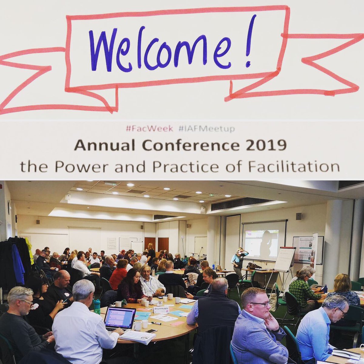 iaf_eme's tweet image. Day 1 of the @iafenglandwales annual conference "the Power and Practice of Facilitation" - an #iafmeetup celebrating and promoting the power of #facilitation for #FacWeek is over. See you all on day 2! 🥳🤗 #facilitation @iafacilitators