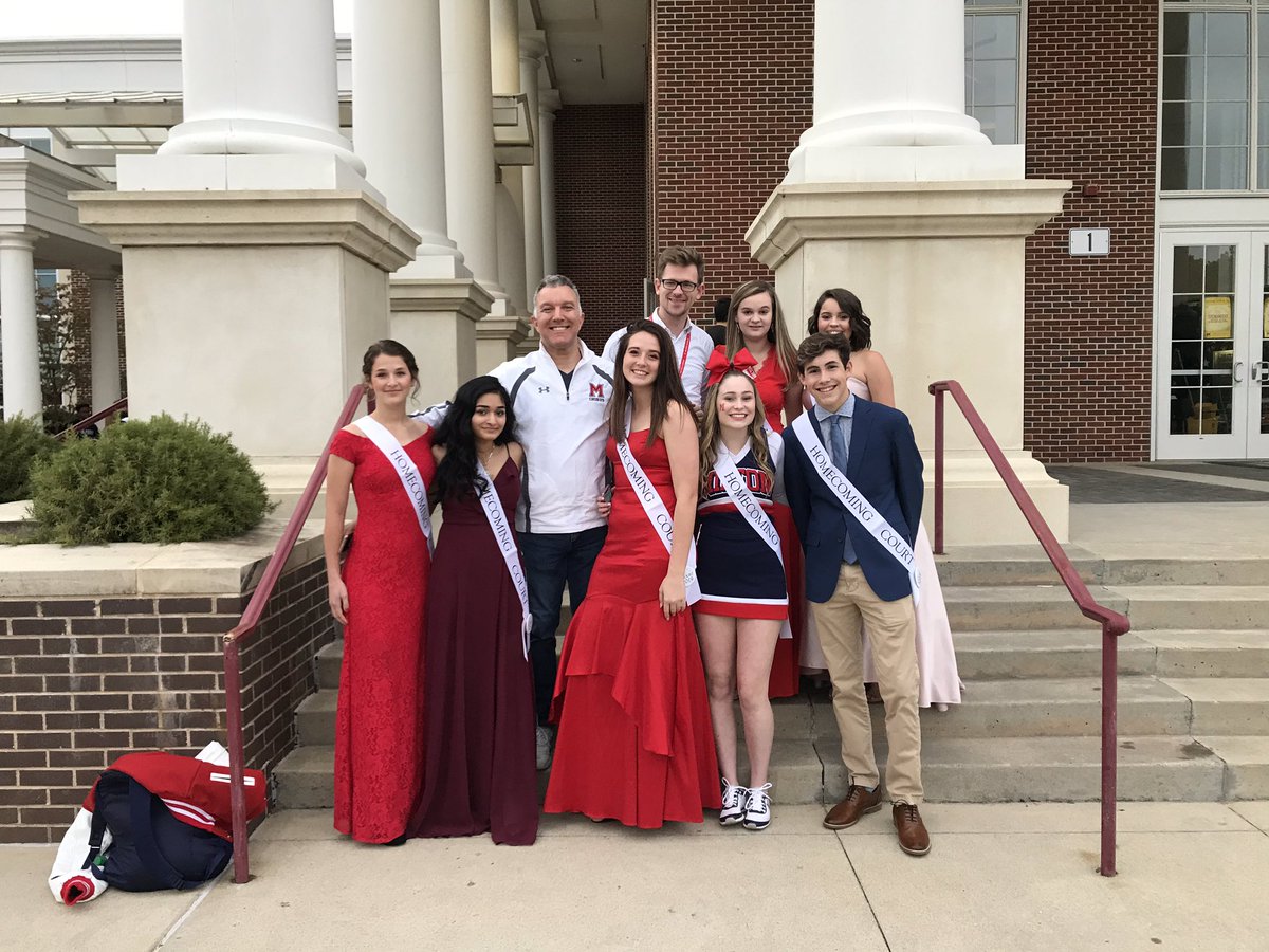 Milton Chorus is well represented on the Homecoming Court this evening. Good luck to seniors Jordan Thorne and Maya Thille.