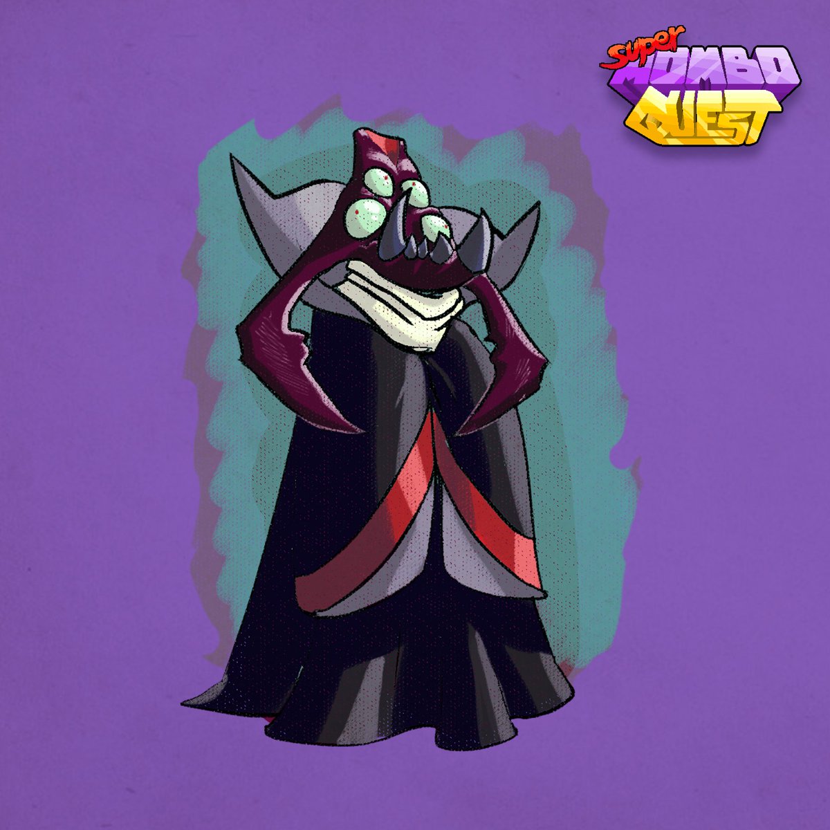 Behold, the King of Nightmares! He's Mombo's great archnemesis. This evil creature has taken over the world of Subrosa - but our hero surely will defeat him! 

...Or will he? 😯

#steam #indiegame #indiegamedev #gamedev #gamer
