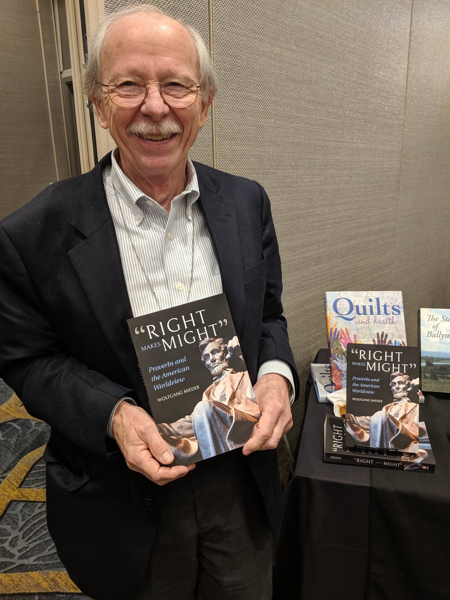 pirateymonkey's tweet photo. Wolfgang is my fairy folklore godfather. π (Check out his new book at Indiana University Press!) #afsam19 #afs19 https://t.co/L0UfXXyhxc