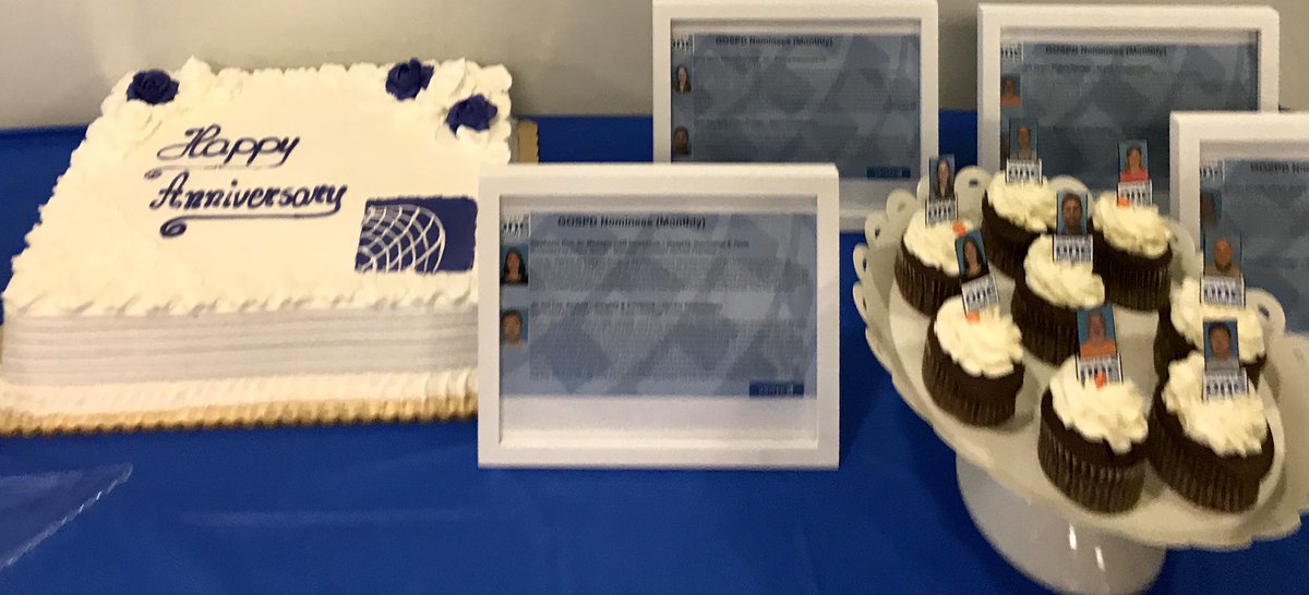 GOSPD! The behind the scenes team that works hard to help & support Ops! Was awesome to gather the team today & acknowledge your work and celebrate so many milestones! 🙏 @alexanderdorow @Aaron_McMillan @puddincat3 @Tobyatunited @ChrisPMsUnited