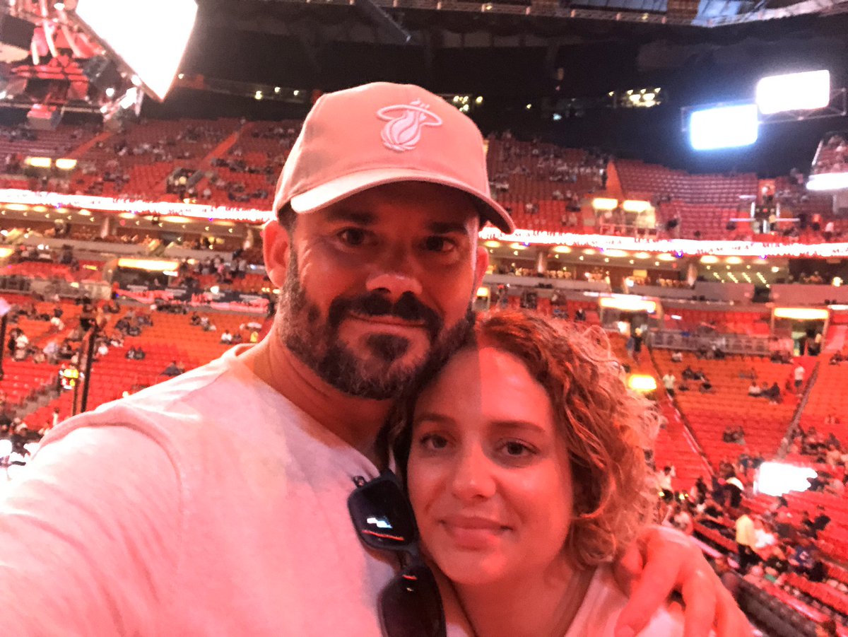 bmhunter's tweet photo. @MiamiHEAT #heatfanfrom London, England! Section 117, row 8, seats 17 &amp; 18! 🙌🏻 https://t.co/85i8xjd9Ha