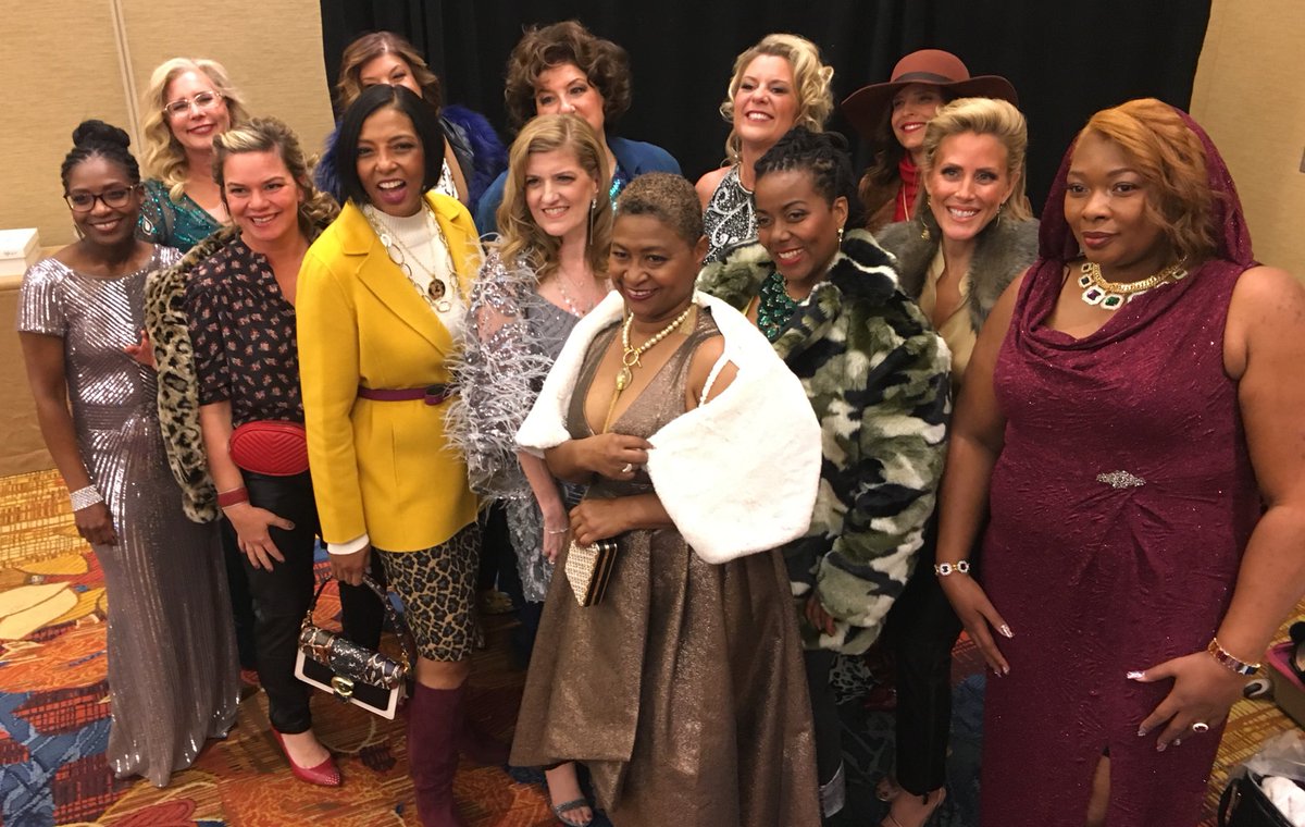 IndyDFS's tweet photo. What an amazing crew of women! Let’s give it up for our 2019 Stepping Out in Style models! 💃🏽 📷: @ASmithJones @SarahFisher @ErickaFlye https://t.co/Sf5Mrqcw8k