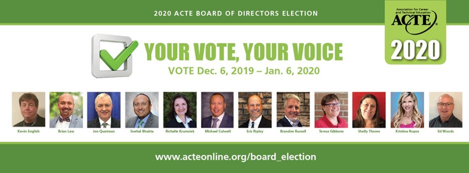 CTE_Kevin's tweet photo. Exciting things coming soon! Check out all the Candidates and make sure to vote between Dec. 6,2019 - Jan. 6, 2020 at https://t.co/H1OKTuUjFS https://t.co/HcmsIWFzN6