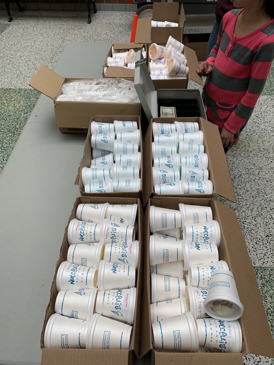 SKonstantino19's tweet photo. Frozen Yogurt anyone? Our GAINS class will be selling them every Friday. You did such a great job!!! So proud 😊 @KingEdwardLions @gecdsbpro https://t.co/DabMd550fw