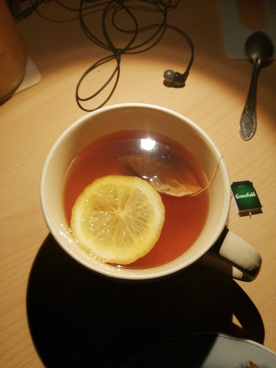 Чай с лимоном
