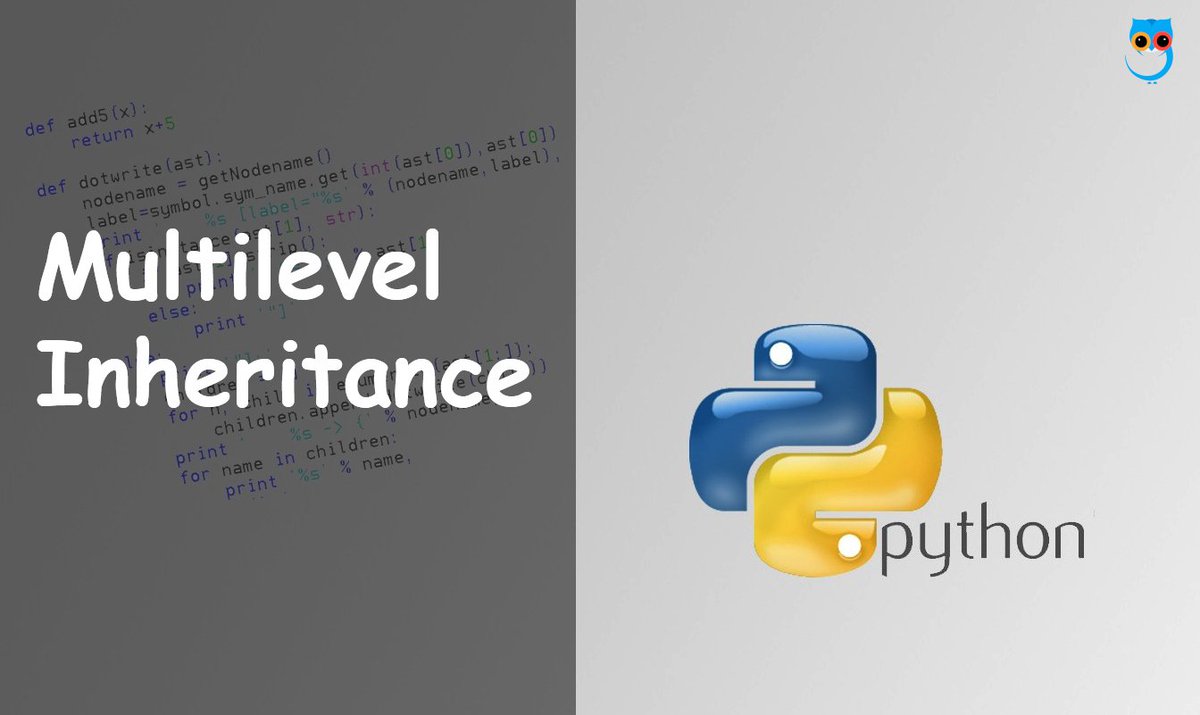 geekboots's tweet image. Multilevel Inheritance in Python
#python #multilevelInheritance
geekboots.com/python/multile…