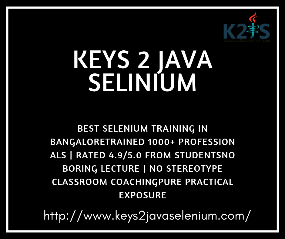 JitendraKeys2's tweet photo. Keys2 Java Selenium
#Automation_Selenium_in_Marathahalli
#Best_Core_Java_Training_in_Marathahalli
#Best_Selenium_Training_in_Marathahalli
Phone: 9538883278
Email: mail4jiten@gmail.com
Website: https://t.co/bz70ZPDfC1 https://t.co/ZpagtFXXE9