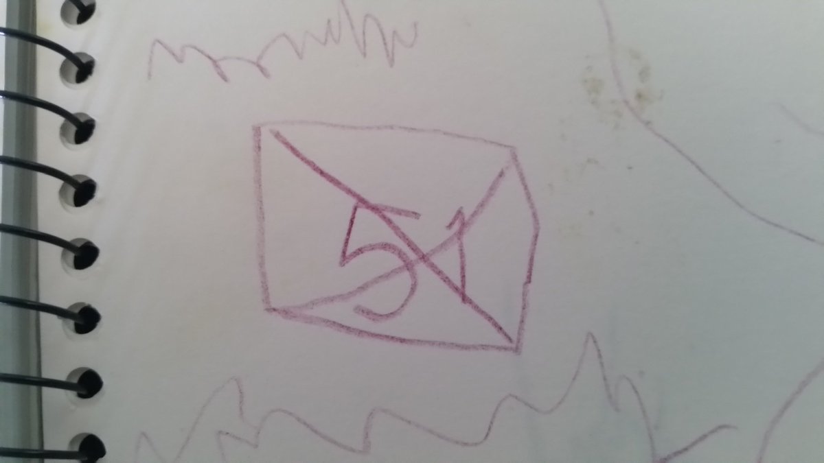 m3sca1's tweet image. &quot;Dad, what&apos;s this number&quot;? Asks nearly 5 y/o.
&quot;Fifty one&quot;.
&quot;Dad, fifty one is not on the table, so I have crossed it out&quot;. #multiplicationtable