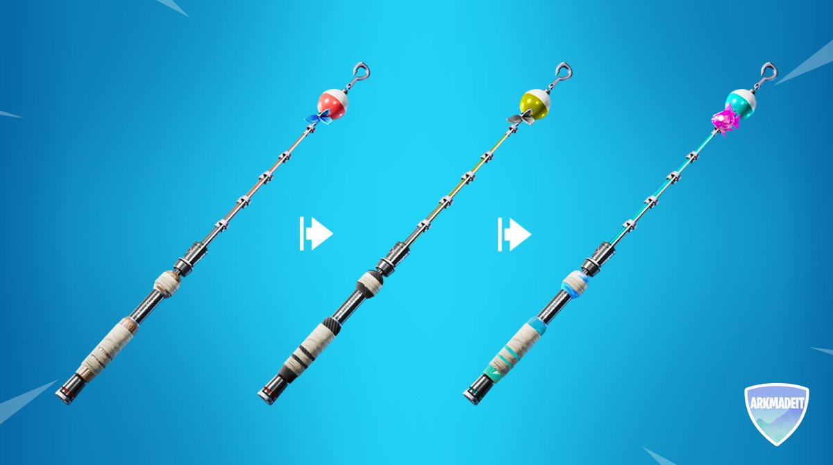 blue fishing pole fortnite Concept