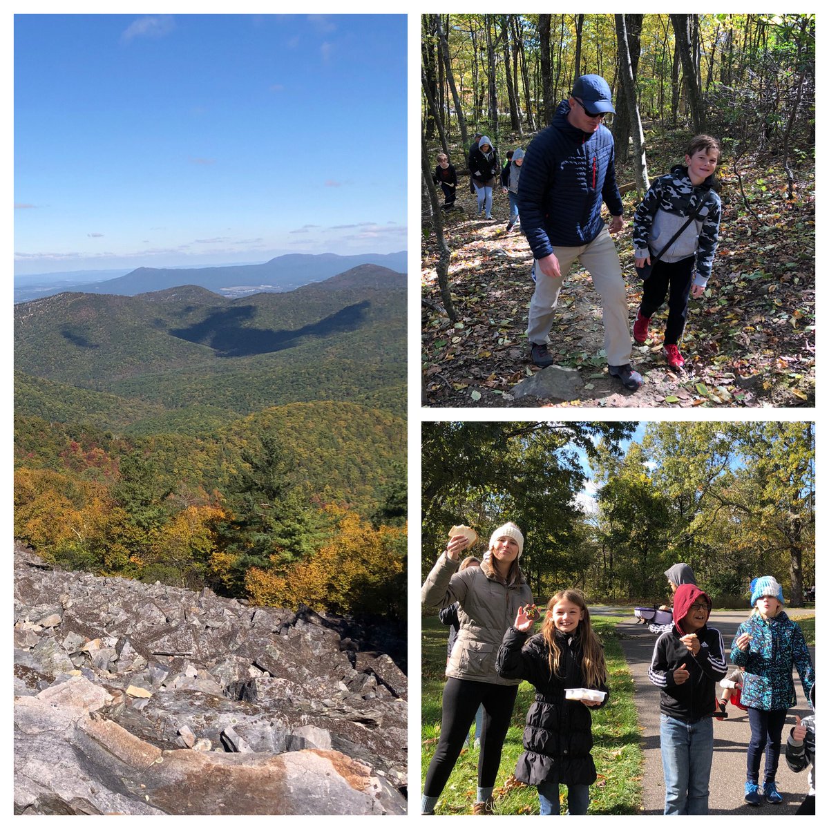 bethroesch's tweet photo. Blue Ridge, Piedmont, Valley &amp; Ridge - we saw it all today! #bakerbutler #outdoorlearning #virginiaisbeautiful https://t.co/UBC6c5uggm