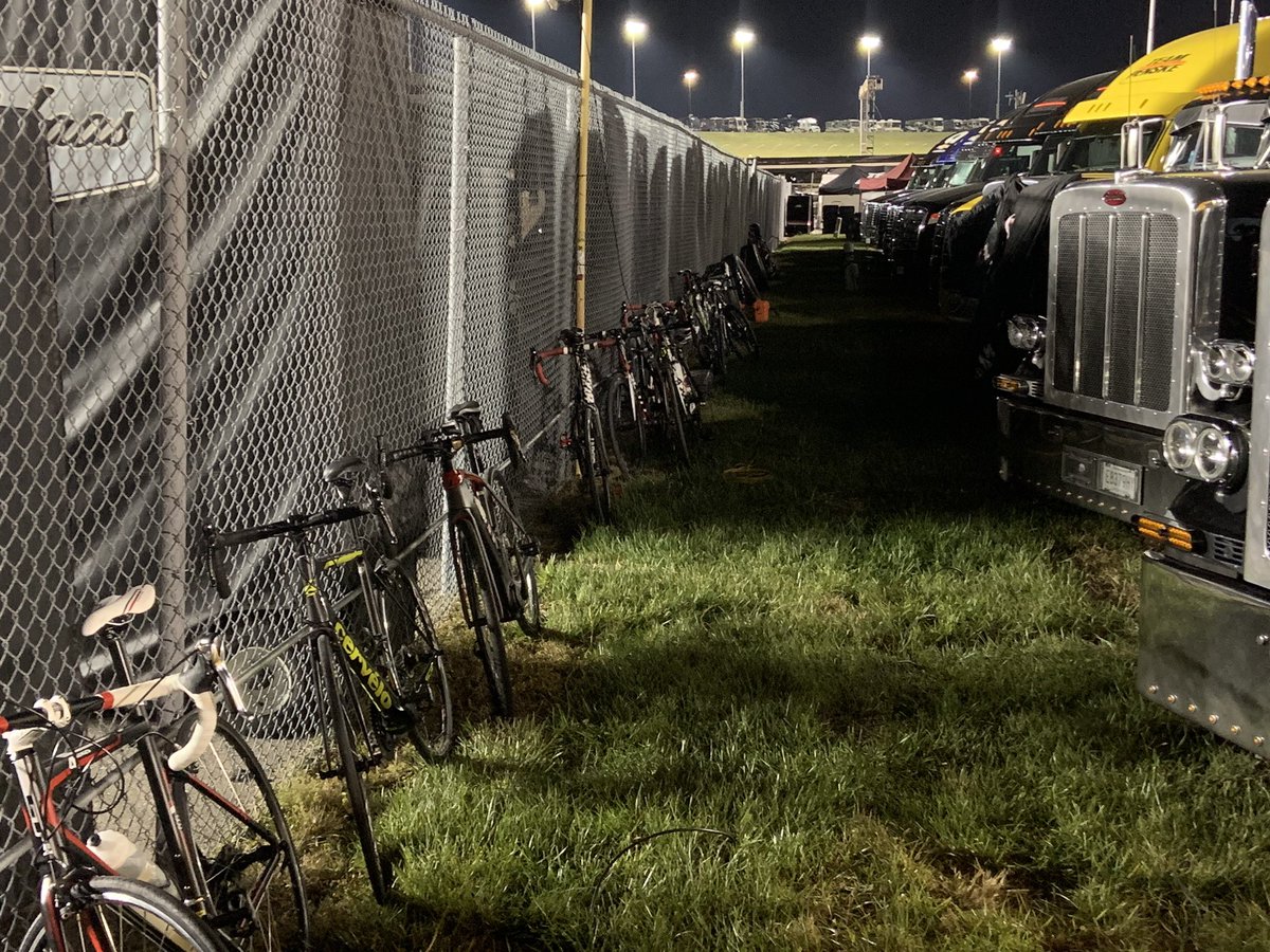 How things change this is behind the <a href="/NASCAR/">NASCAR</a> transporters <a href="/kansasspeedway/">Kansas Speedway</a> when I took my <a href="/Pinarello_com/">Pinarello</a> to track 12 Y ago they thought I was from MARS