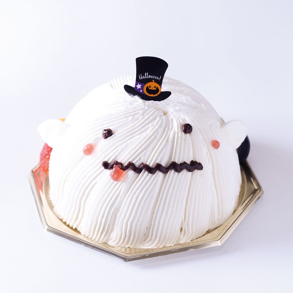 洋菓子フィレンツェ これもなかなか間の抜けた表情しててかわいい ハロウィン ハロウィンケーキ 洋菓子フィレンツェ