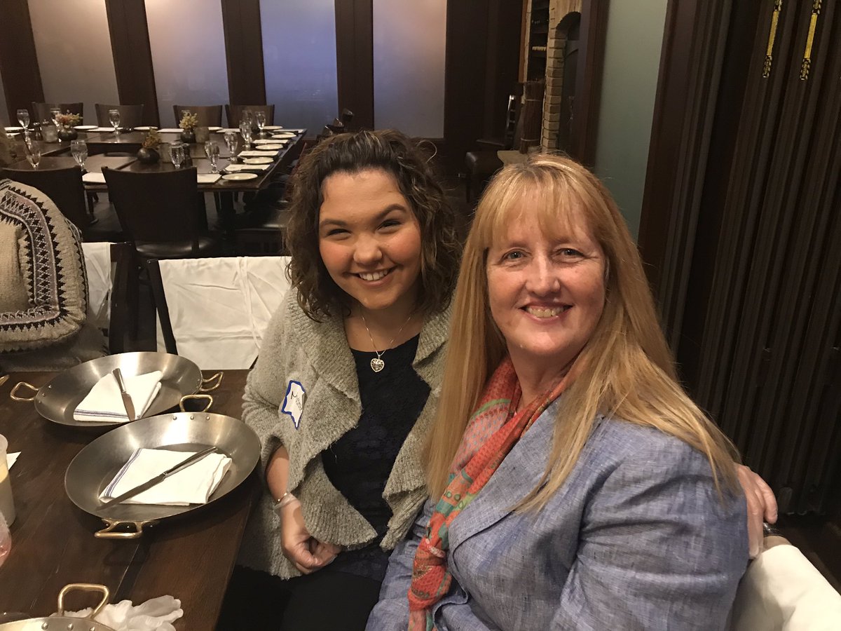 MackenzieM4NH's tweet photo. Great night with @GraniteStateCol at @Tuscan_Kitchen learning how to make your own pasta!
#GraniteGrad #Alumni https://t.co/glUM5cKxVK