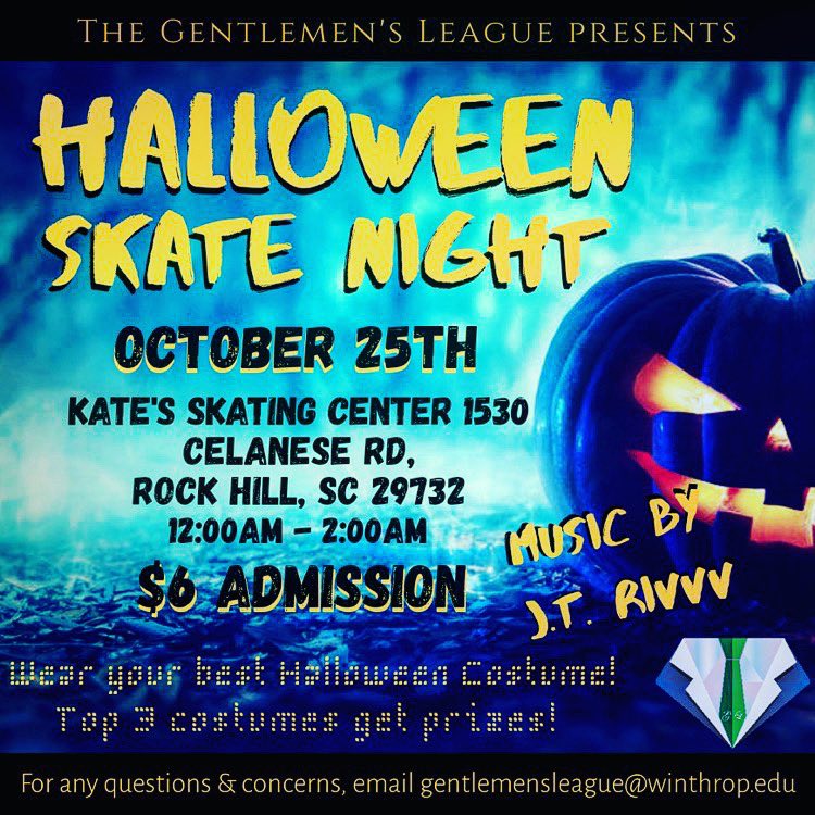 GENTSLeagueWU's tweet photo. #SpookySzn starts Oct. 25th at MIDNIGHT. Y’all come out! 👻 https://t.co/aINjHEt9GK