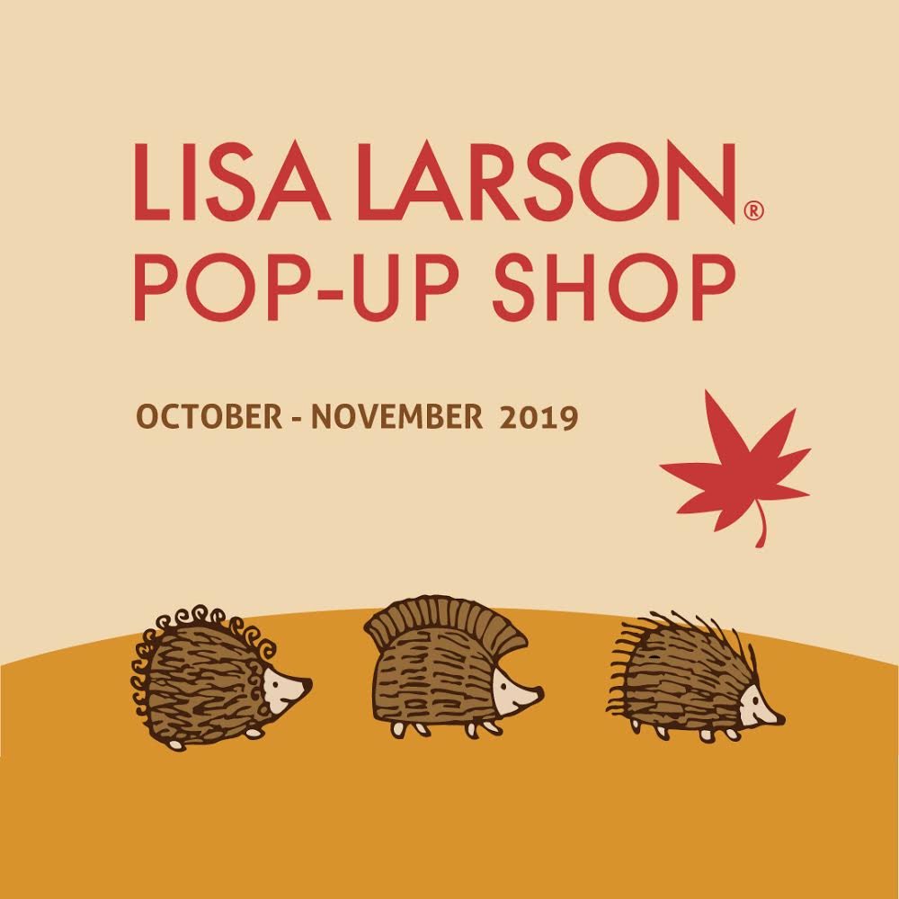 Lisa Larson Jp Pa Twitter すっかり秋模様となりました 全国各地でポップアップショップを開催しております ぜひ遊びにいらしてくださいね みなさまお待ちしております 詳しいフェア情報はこちら T Co Jxprvo4onk