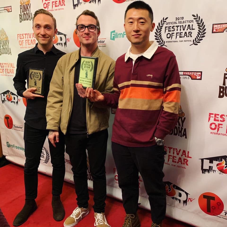 MNT_Agency's tweet photo. Jeff Evans-Todd for BEST ACTOR + 'Beyond The Woods' for BEST CANADIAN FEATURE FILM at the 'Festival of Fear'!! We are all dying to see it! Huge congrats and well deserved by this talented man 👏👏

#mntagency #bcactor #canadianfilm #film #actor https://t.co/DE0pDGNQVh