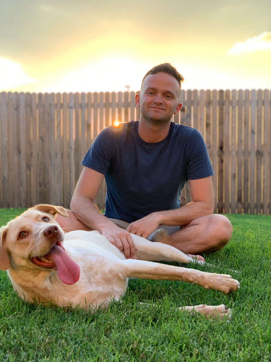Twhyler34's tweet photo. A man and his dog. https://t.co/s6QXtEr6tA