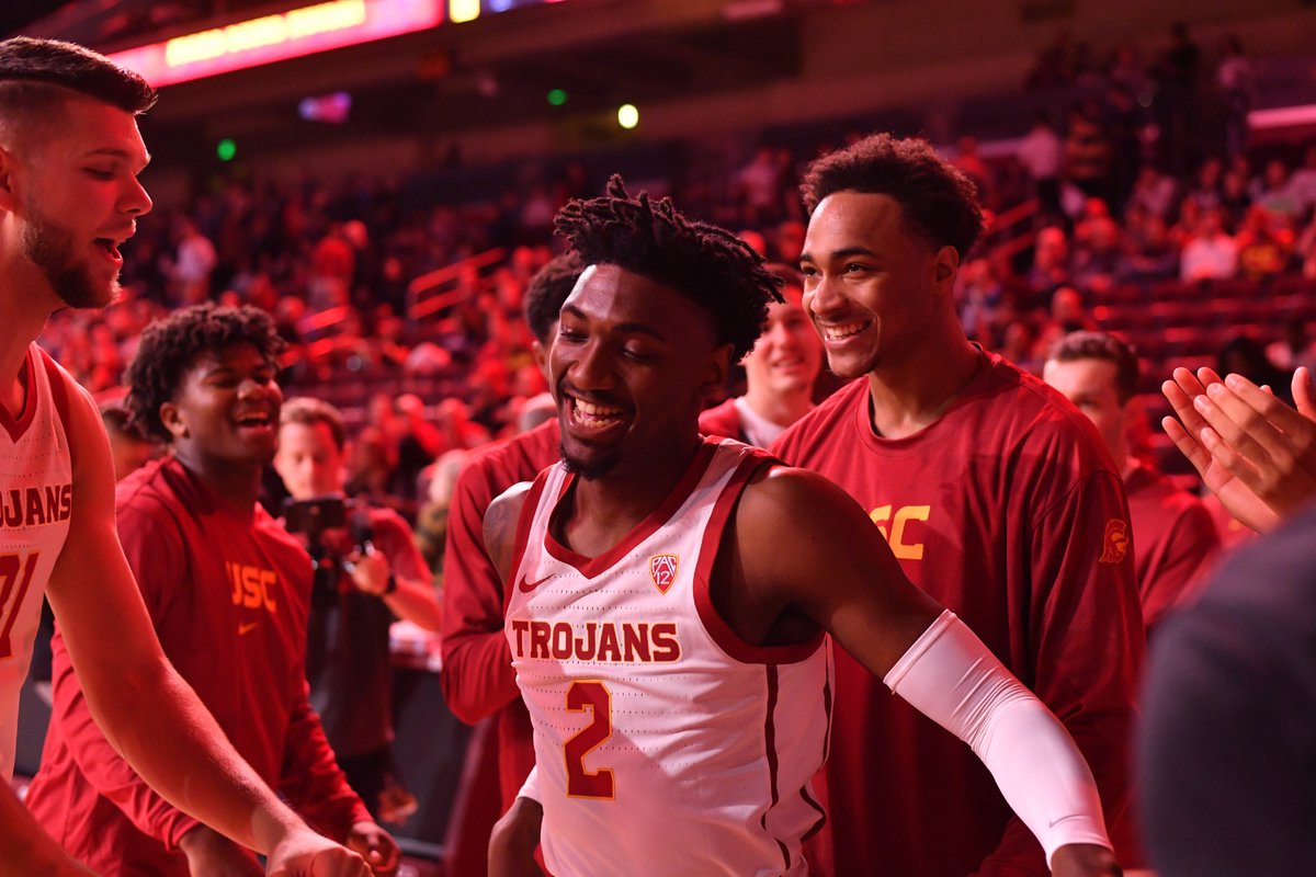 USC_Hoops's tweet image. Game time at Galen!