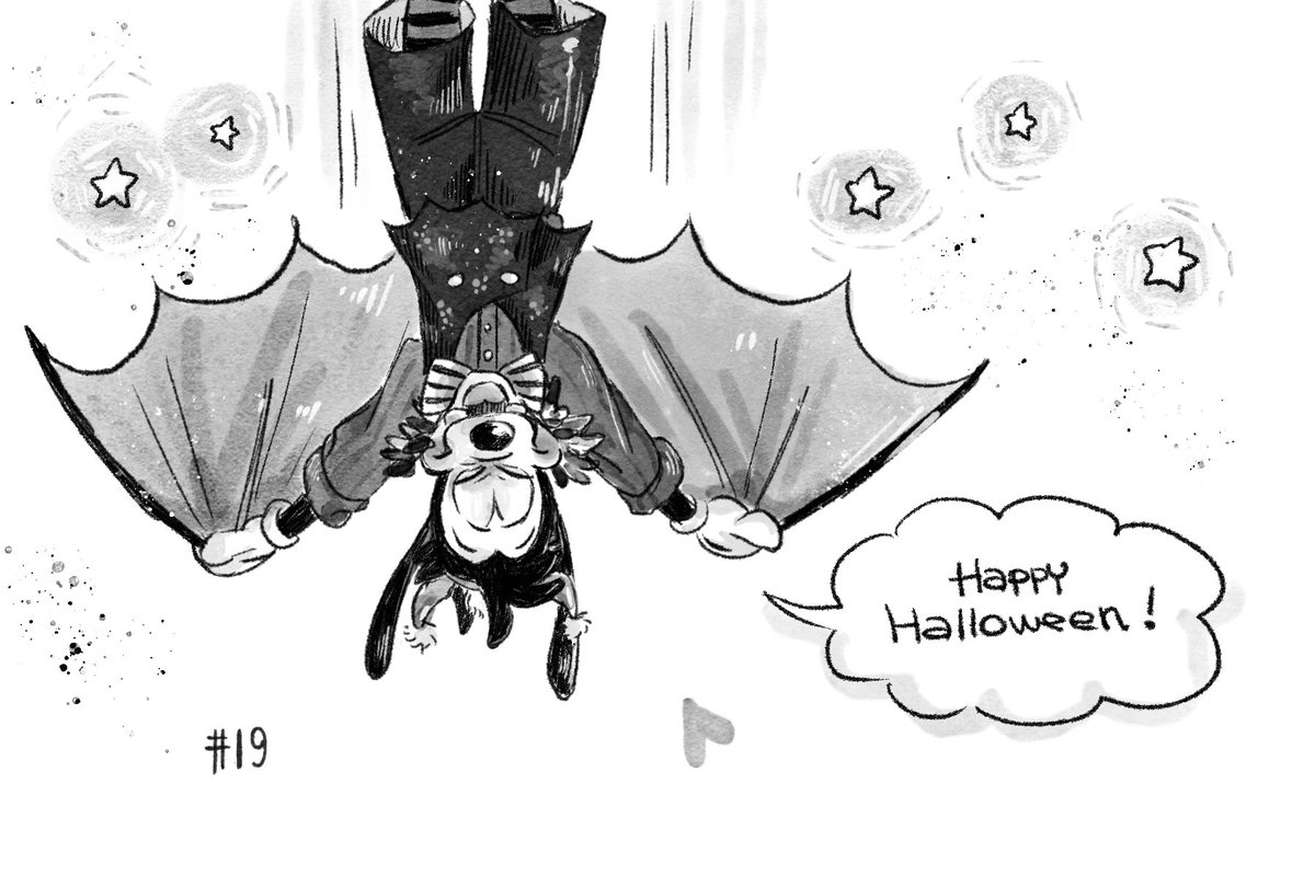 19日目🦇
#Inktober2019 