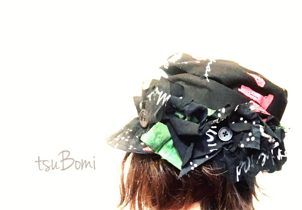 kaya1209's tweet image. new brand ✨
   帽子デザイナー＊tsuBomi＊
〜本日 新作の入荷です

(内径60㎝程)
"装飾は取り外し可"

通販も対応しております♪
#patchworkcap #ライブ #衣装 #リメイク好きな人と繋がりたい #帽子好きの人と繋がりたい #帽子デザイナー