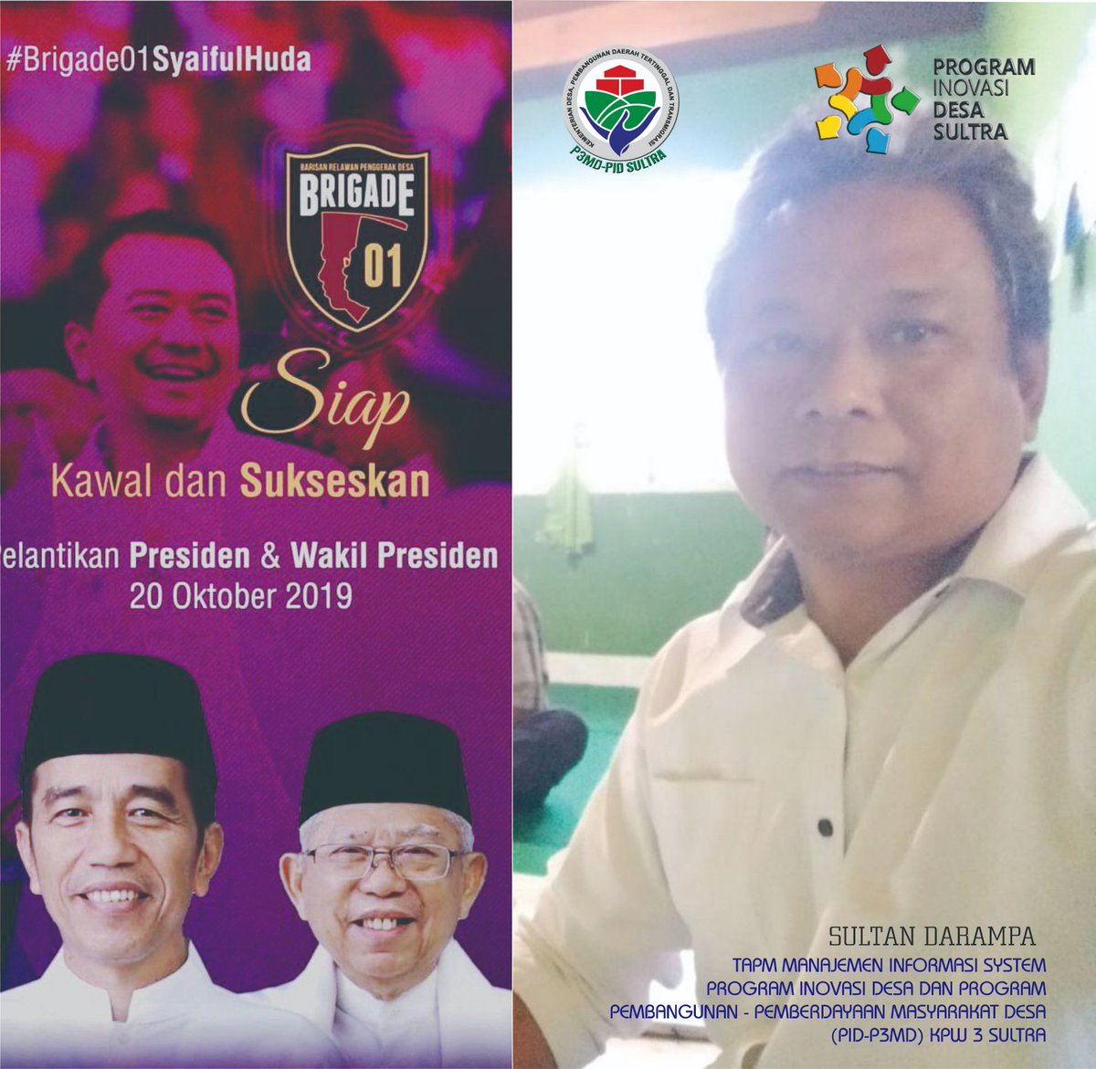 Brigade01S's tweet photo. @Jokowi
@EkoSandjojo
@anwsanusi
@taufikmadjid71
@fachrilabalado
@sultandarampa
@tppisultra
@joinsultra
@darampa1
@BrewokBrewok
 @SyaifulHuda https://t.co/deY2wz8C7c