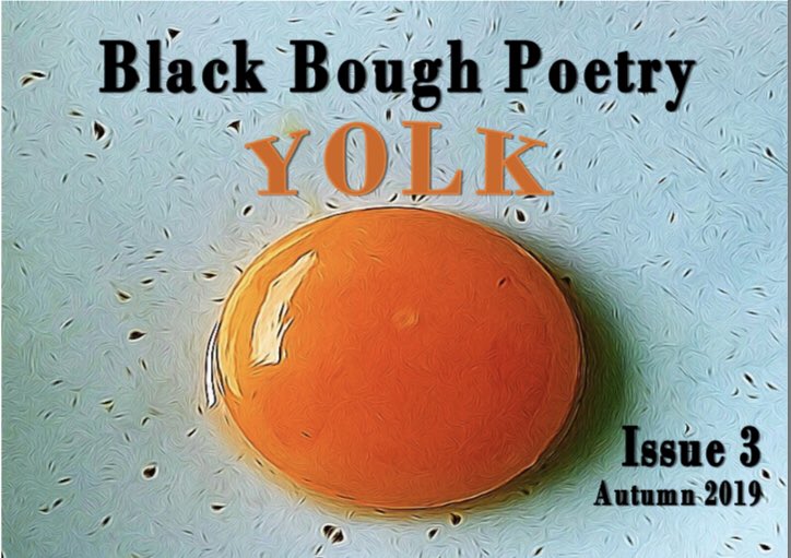 Stunning issue of <a href="/blackboughpoems/">Black Bough Poetry / Barddoniaeth Y Gangen Ddu</a> edited by <a href="/MatthewMCSmith/">Matthew M C Smith</a> with @raehowells <a href="/MarkAntonyOwen/">Mark Antony Owen</a> @ANCIENTR1CHARD Artwork by @Zygby2 @midwesternskirt <a href="/SeaGoatScreams/">SeaGoatWhoScreamsPoetry (Ankh Spice)</a> &amp; yours truly (super proud of that yolk cover pic!!!)