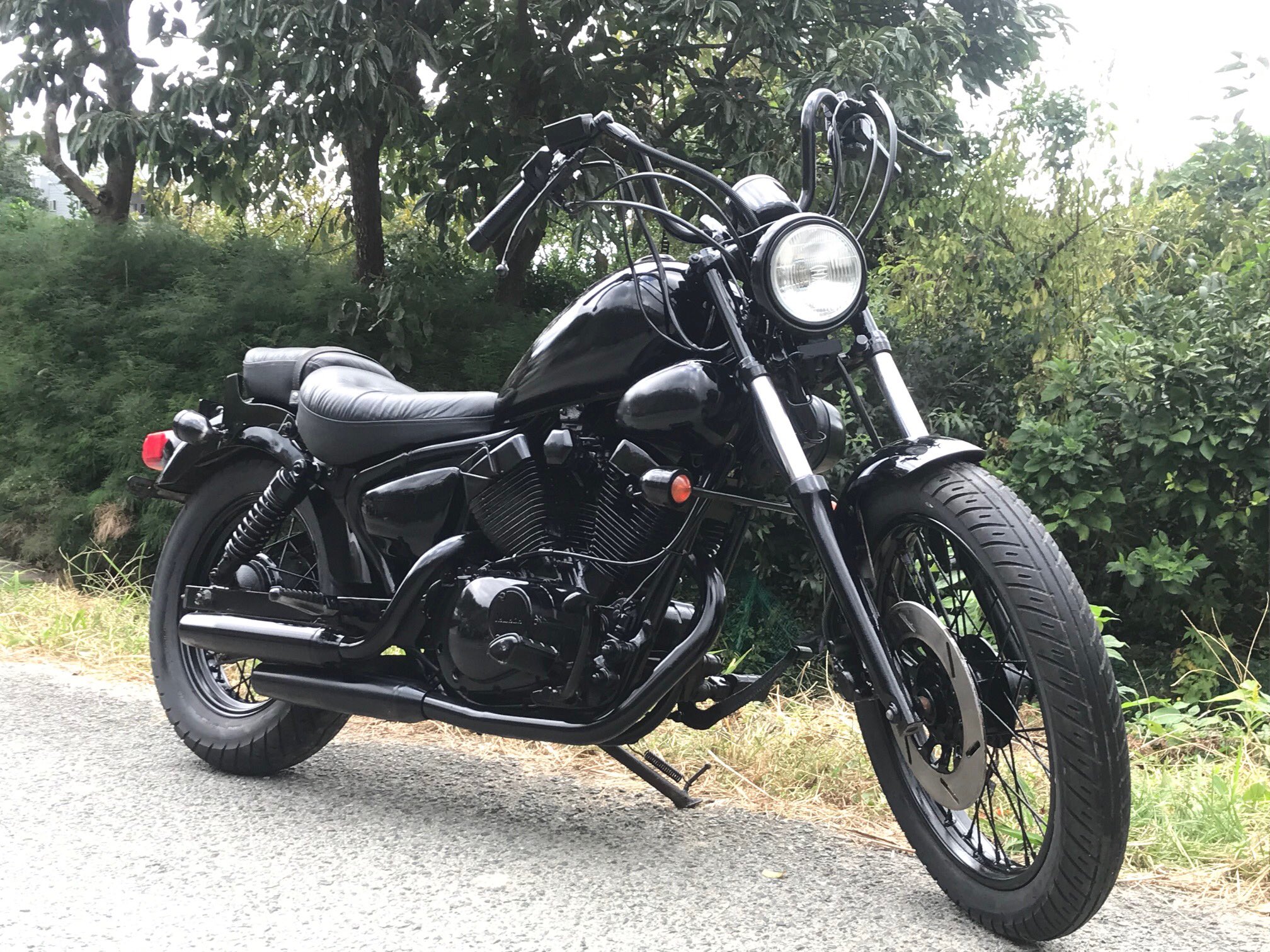 ゴールドラップ塗装 【値下可能】YAMAHAビラーゴ おとる