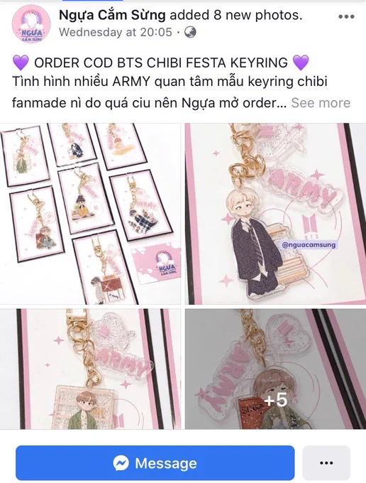 ⚠️I've NEVER ALLOWED ANYONE to take these fanart to make products.I used to try to text the Manufacturer but it didn't work. Now the inferior pirated products r shipped to many countries for online sale.I'm angry about this behavior.Plz don't buy this thing,thank u very much 